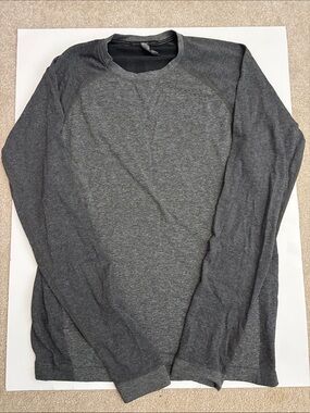 Men's RYU Long Sleeve Crewneck Shirt - Gray